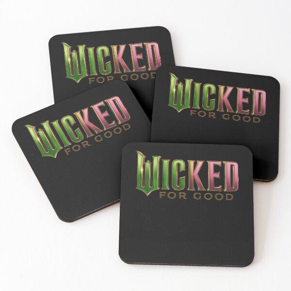 Item preview, Wicked For Good Logo designed and sold by JustPOD.