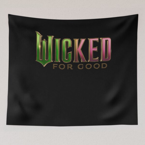 Item preview, Wicked For Good Logo designed and sold by JustPOD.