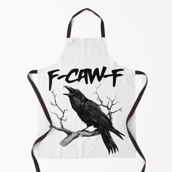 Artikelvorschau, Lustiges F-Caw-F Crow Shirt – Sarkastisches schwarzes Vogel-Humor-T-Shirt entworfen und verkauft von LizzyKeiko.
