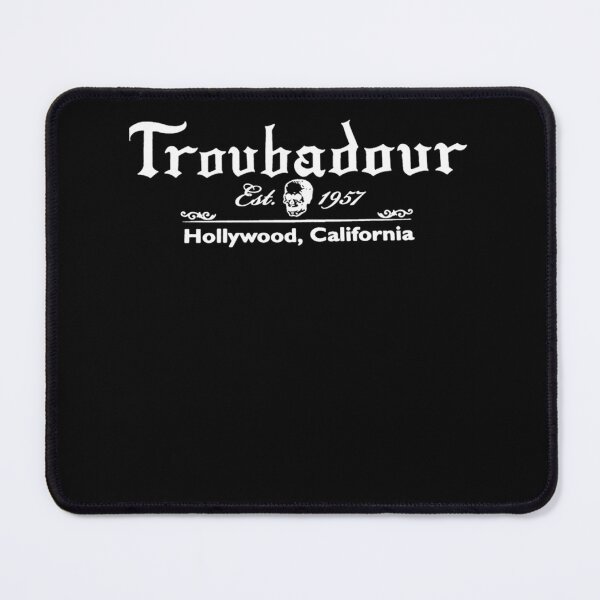 Item preview, Troubadour Logo Hollywood California Nightclub Rock Music designed and sold by JustPOD.