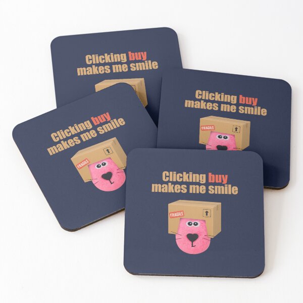 Item preview, Clicking buy makes me smile designed and sold by NENIO-SHOP.