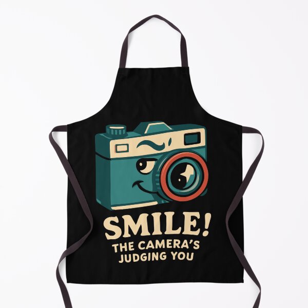 Item preview, Smile! The Camera's Judging You Unisex Graphic Shirt designed and sold by ThreadQuirk.