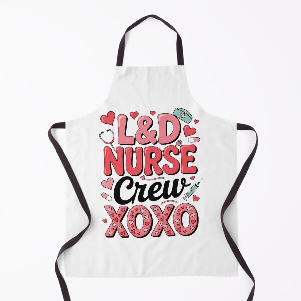 Item preview, L&D Valentines Nurse Crew Labor and Delivery Valentines Day designed and sold by BakeryDozen.