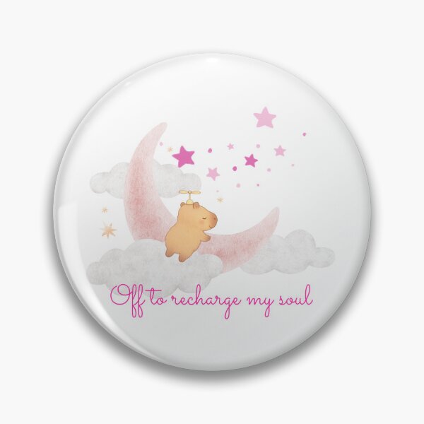 Item preview, Off to recharge my soul designed and sold by ChillCapyVibes.