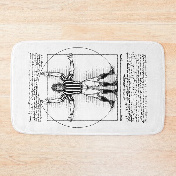 Item preview, Referee Vitruvian Man Funny Leonardo Da Vinci Football Ref designed and sold by GrandeDuc.