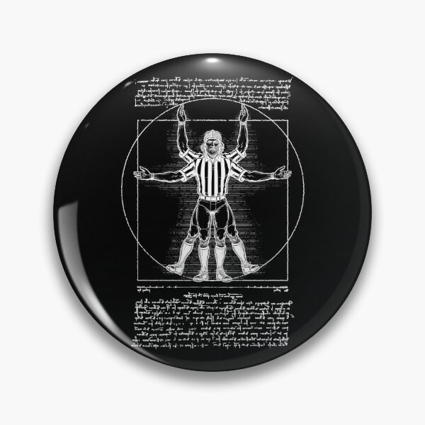 Item preview, Referee Vitruvian Man Funny Leonardo Da Vinci Football Ref designed and sold by GrandeDuc.