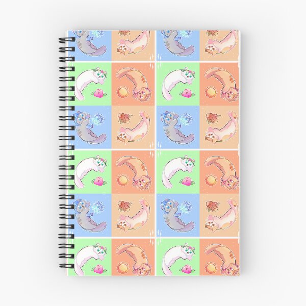 Item preview, Season Cats Illustration Set designed and sold by franzieart.