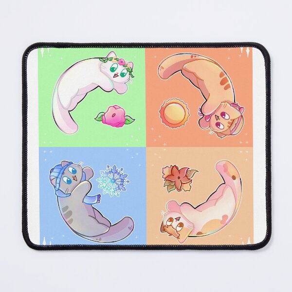 Item preview, Season Cats Illustration Set designed and sold by franzieart.