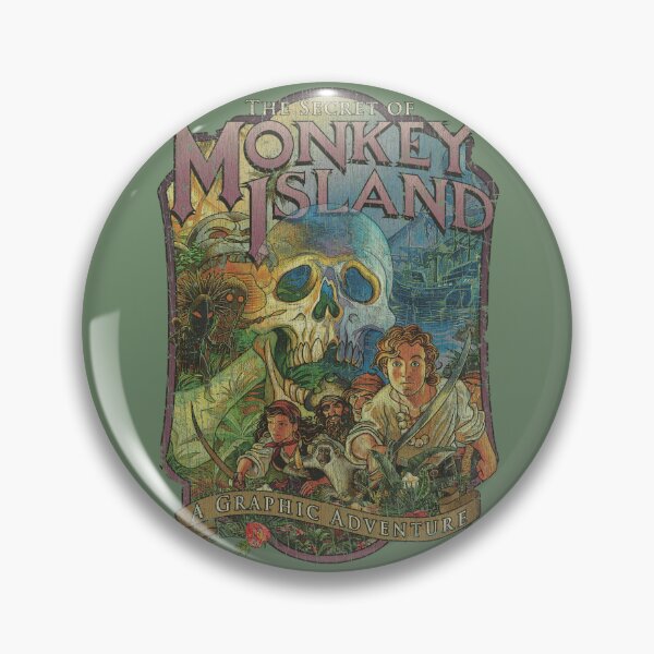 Item preview, The Secret of Monkey Island 1990 designed and sold by AstroZombie6669.