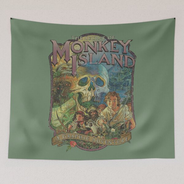Item preview, The Secret of Monkey Island 1990 designed and sold by AstroZombie6669.