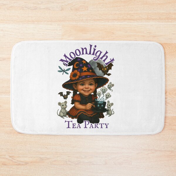 Item preview, Moonlit Witch Tea Party Scene designed and sold by CottonandQuill.