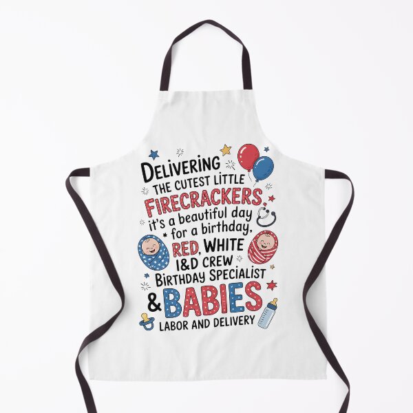Item preview, Labor And Delivery Nurse Retro Independence Day 4th of July designed and sold by BakeryDozen.