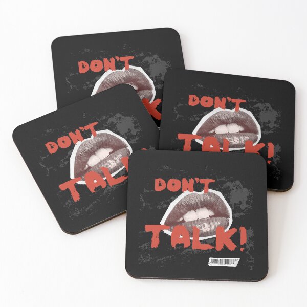Item preview, Don't Talk designed and sold by ConfuseLab Shop.