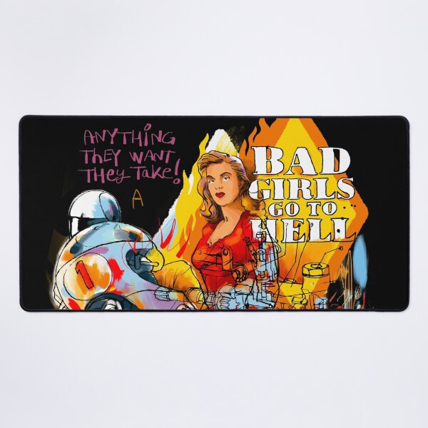 Item preview, Bad Girls – Retro Pop Art Style designed and sold by Matalobos /  Retro Art & Classic Machines.