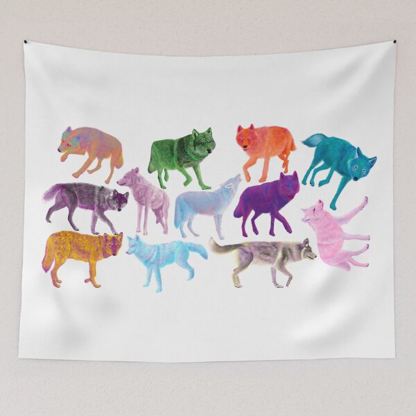 Item preview, Pride Pack: Pride Wolves 2025 Collection without Backgrounds designed and sold by Transcendragons.