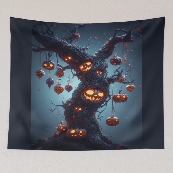 Item preview, Spooky Season Tree - Halloween 2025 designed and sold by SuperVenus.
