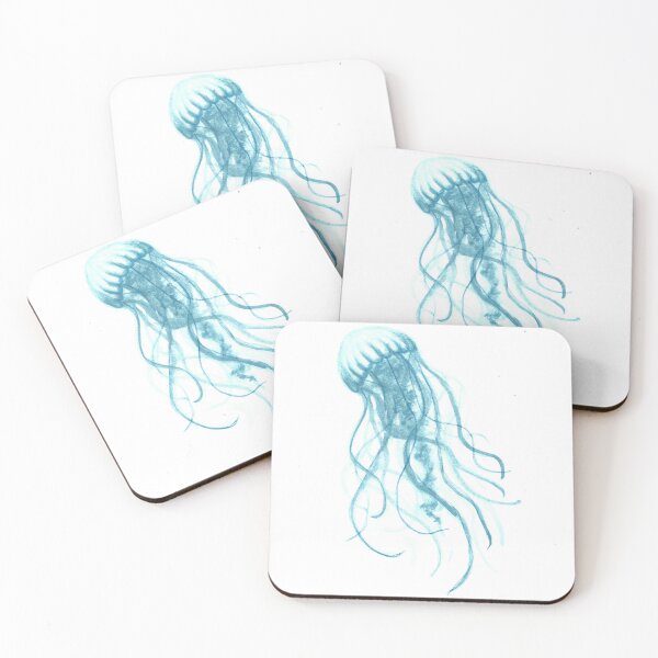 Item preview, Blue Jellyfish designed and sold by PearlyPiecesCo.