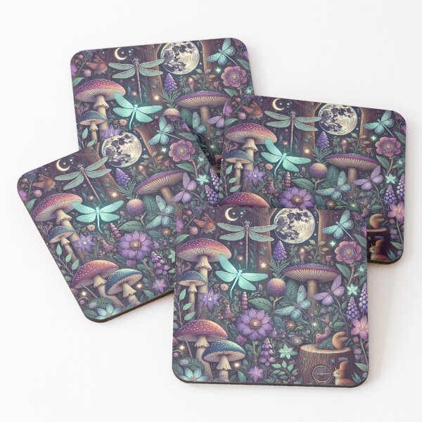 Item preview, Moonlit Whimsy Grove designed and sold by Dream Bloom Gallery.