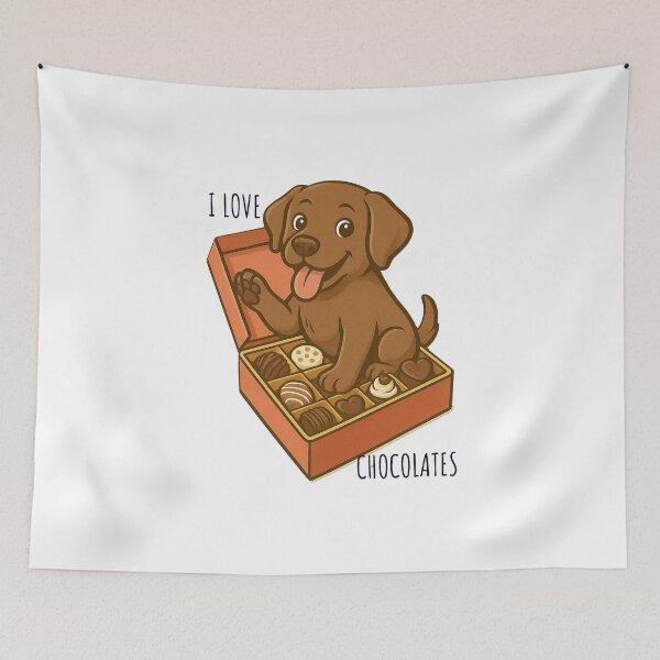Item preview, I Love Chocolates designed and sold by CoolYule.