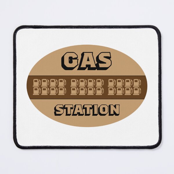 Item preview, Retro Gas Station logo designed and sold by MrRares21.