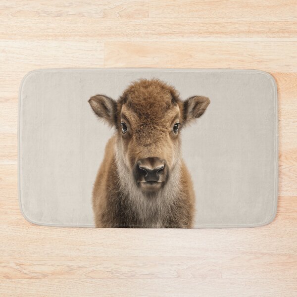 Aperçu de l'œuvre Adorable bébé bison pour les amoureux des bisons mignons créée et vendue par LazyOwlStore.