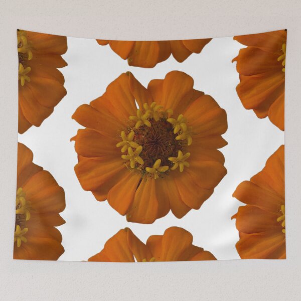 Item preview, Orange Zinnia designed and sold by LoveGraceValor.