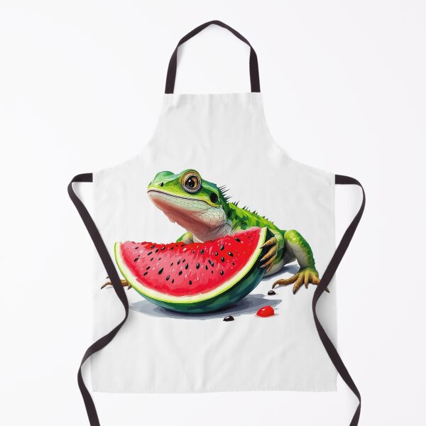 Item preview, A lizard eating watermelon designed and sold by DOG DESIGN.