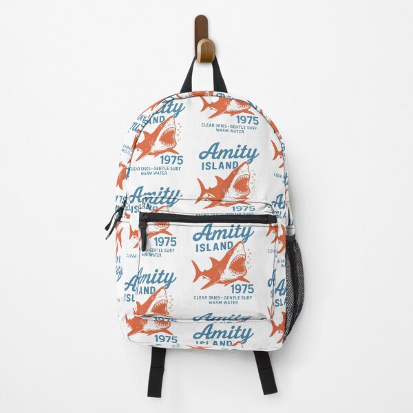 Item preview, Amity Island 1975 Shark Attack T-Shirt Retro Jaws-Inspired Beach Horror designed and sold by w1ckerman.