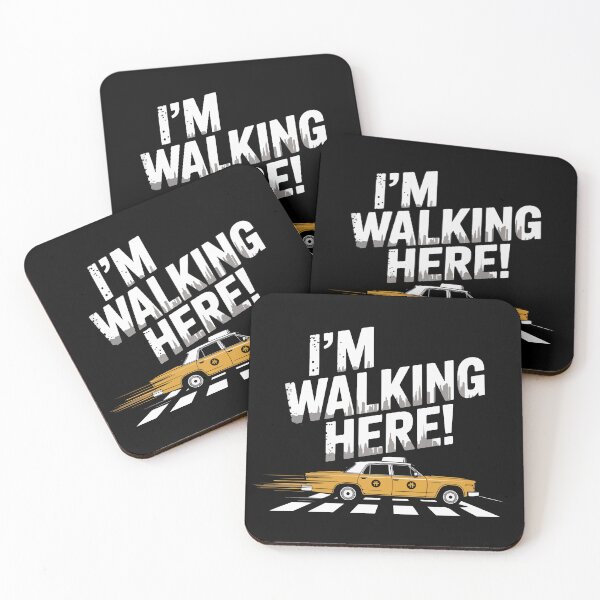 Item preview, Midnight Cowboy quote, I'm walking here! designed and sold by Philip-p22.