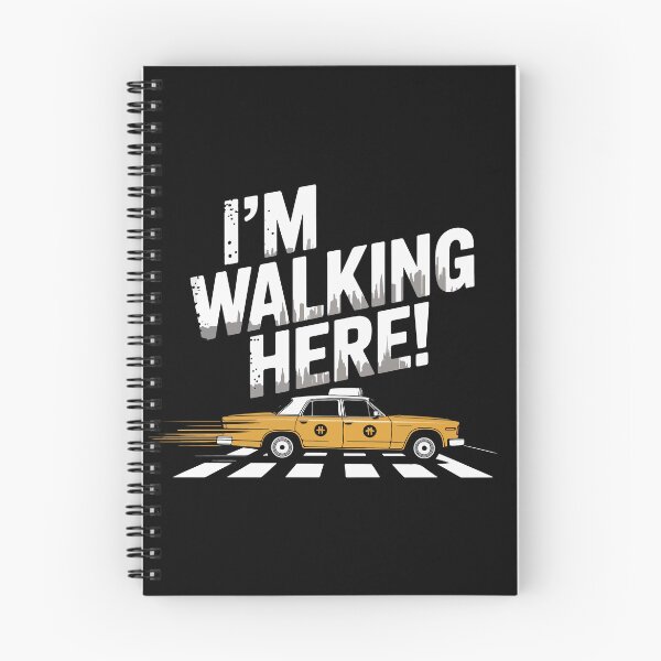 Item preview, Midnight Cowboy quote, I'm walking here! designed and sold by Philip-p22.