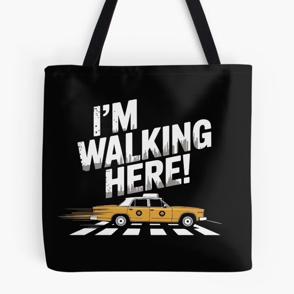 Item preview, Midnight Cowboy quote, I'm walking here! designed and sold by Philip-p22.