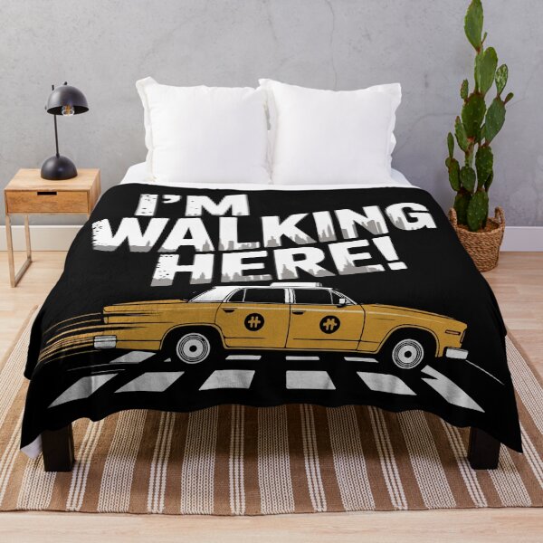 Item preview, Midnight Cowboy quote, I'm walking here! designed and sold by Philip-p22.