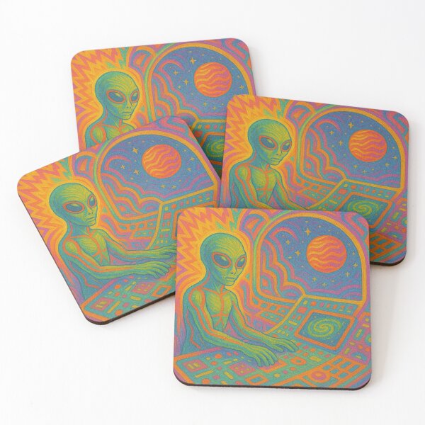 Item preview, Alien Pilot of Cosmic Realms designed and sold by zzz888.