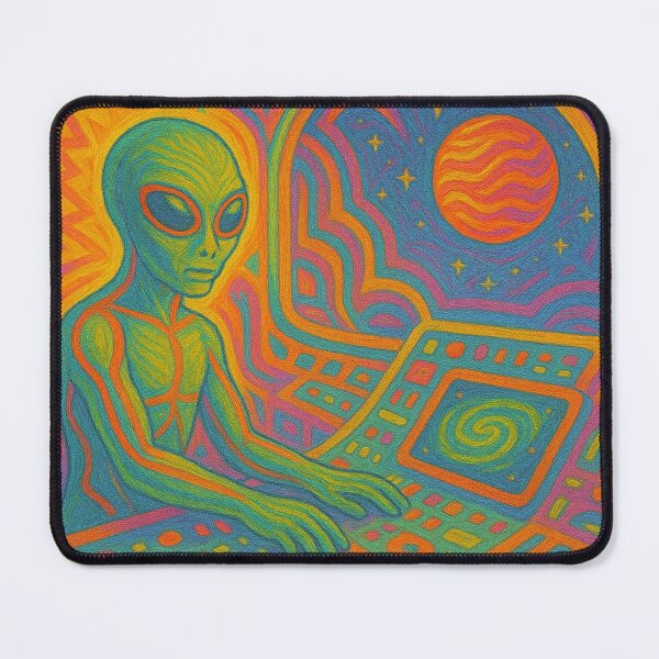 Item preview, Alien Pilot of Cosmic Realms designed and sold by zzz888.
