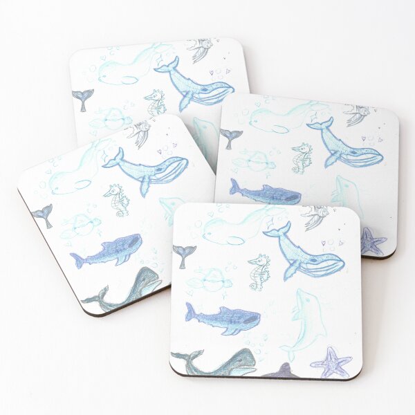 Item preview, Underwater creatures designed and sold by PearlyPiecesCo.