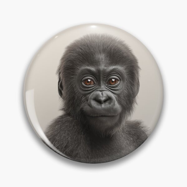 Item preview, Adorable Baby Gorilla for Cute Gorilla lovers designed and sold by LazyOwlStore.