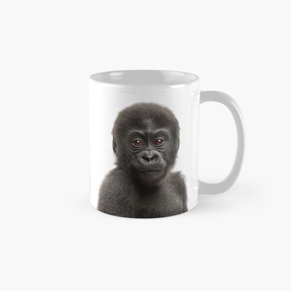 Item preview, Adorable Baby Gorilla for Cute Gorilla lovers designed and sold by LazyOwlStore.