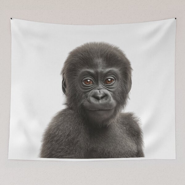 Item preview, Adorable Baby Gorilla for Cute Gorilla lovers designed and sold by LazyOwlStore.