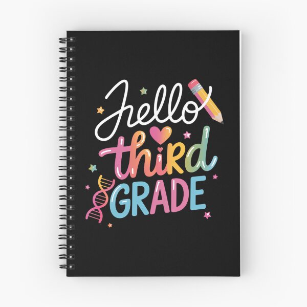 Item preview, Hello Third Grade Back To School designed and sold by brynatshop.