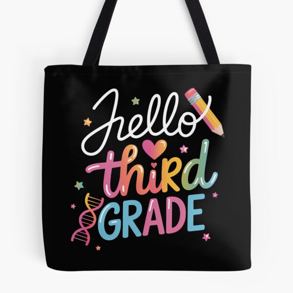 Item preview, Hello Third Grade Back To School designed and sold by brynatshop.