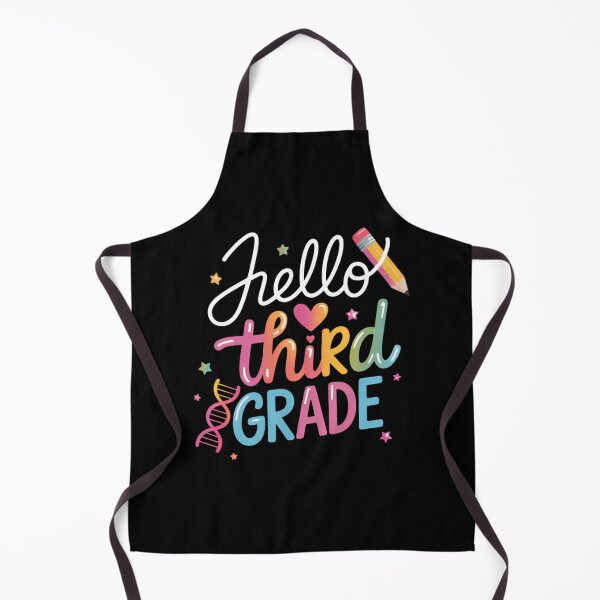 Item preview, Hello Third Grade Back To School designed and sold by brynatshop.