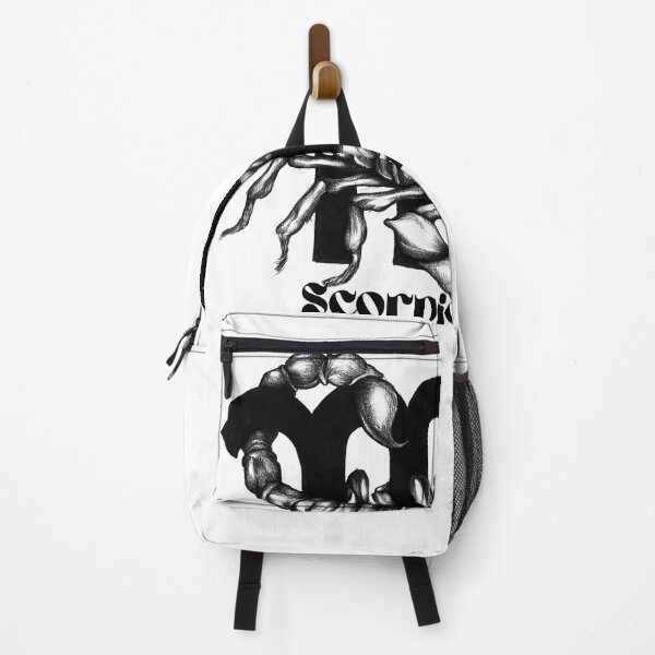 Item preview, Scorpio Zodiac Scorpion Dark Art Sticker designed and sold by ZodiacVibesStudio.