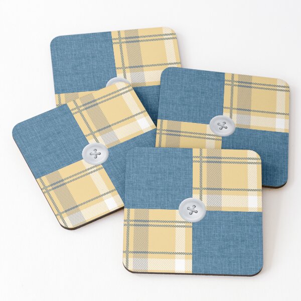 Item preview, Buttoned up Plaid with Denim designed and sold by HerartbyHer.