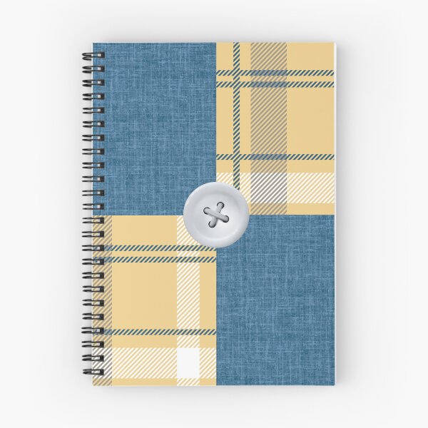 Item preview, Buttoned up Plaid with Denim designed and sold by HerartbyHer.