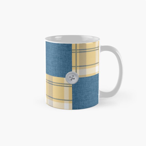 Item preview, Buttoned up Plaid with Denim designed and sold by HerartbyHer.