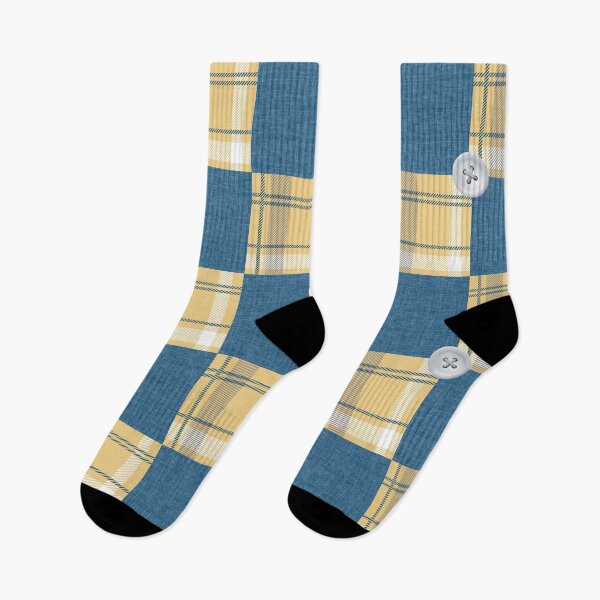 Item preview, Buttoned up Plaid with Denim designed and sold by HerartbyHer.