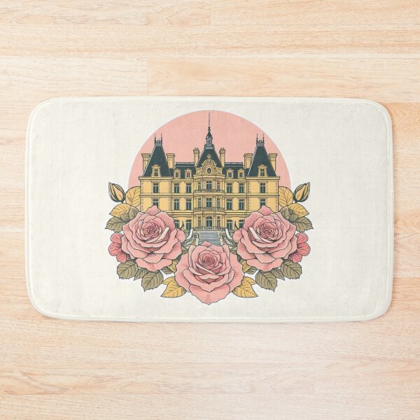Item preview, Minimalist French Castle - Modern Chateaucore Aesthetic Wall Art designed and sold by Sugar Wisdom .