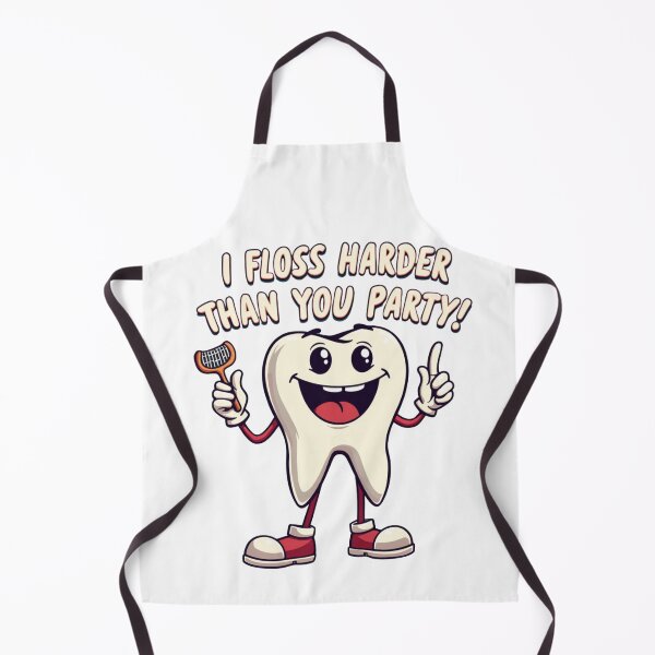 Item preview, I Floss Harder Than You Party – Funny Dental Hygienist Shirt designed and sold by shadystitch.