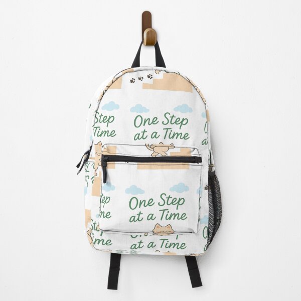 Item preview, “One Step at a Time – Motivational Cute Cat Quote” designed and sold by Magicly-store .