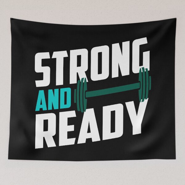 Item preview, Strong And Ready designed and sold by TheFineShirt.